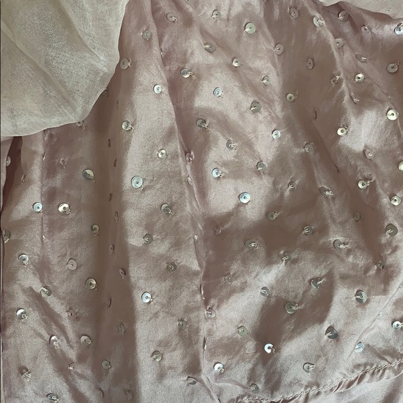 Topshop tulle sparkly SILK skirt - Picture 9 of 12